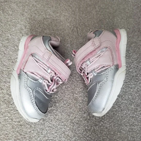 Cute Pink Sneakers sz 5 - Picture 6 of 13